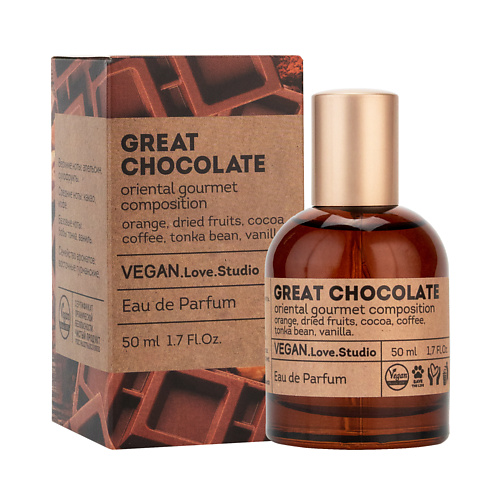 VEGAN.LOVE.STUDIO Парфюмерная вода женская Great Chocolate 50 #1