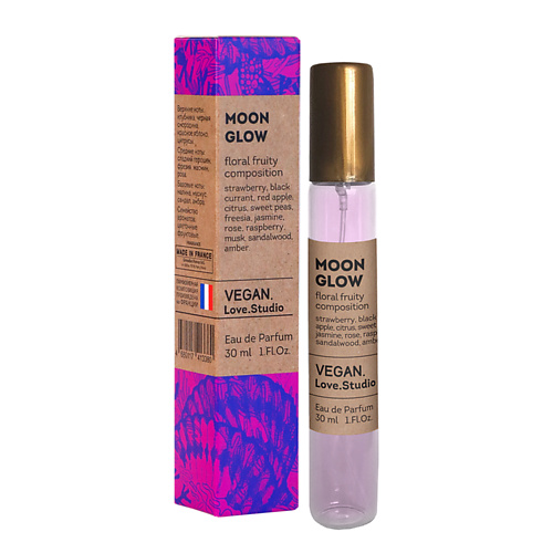 VEGAN.LOVE.STUDIO Парфюмерная вода женская Moon Glow черная смородина клубника малина фрезия сандал 30 #1