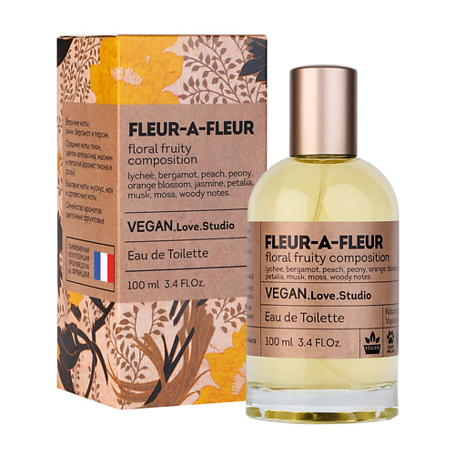 VEGAN.LOVE.STUDIO Туалетная вода женская Fleur-a-Fleur пион жасмин дерево 100 #1