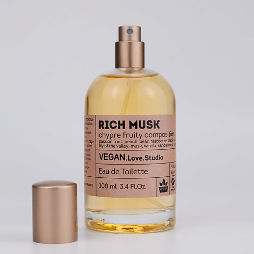 VEGAN.LOVE.STUDIO Туалетная вода женская Rich Musk маракуйя груша малина ландыш сандал 100 #1