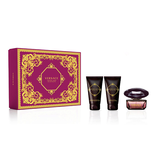 VERSACE Подарочный набор женский CRYSTAL NOIR #1