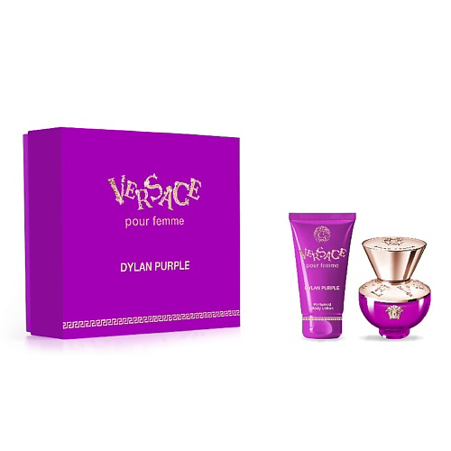 VERSACE Подарочный набор женский DYLAN PURPLE #1