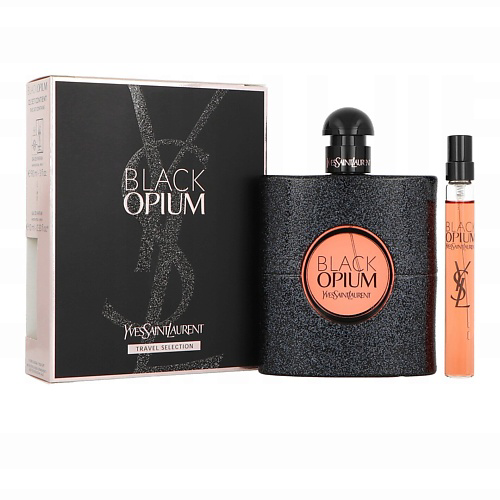 YVES SAINT LAURENT Набор Black Opium: Парфюмерная вода + Парфюмерная вода в дорожном формате #1