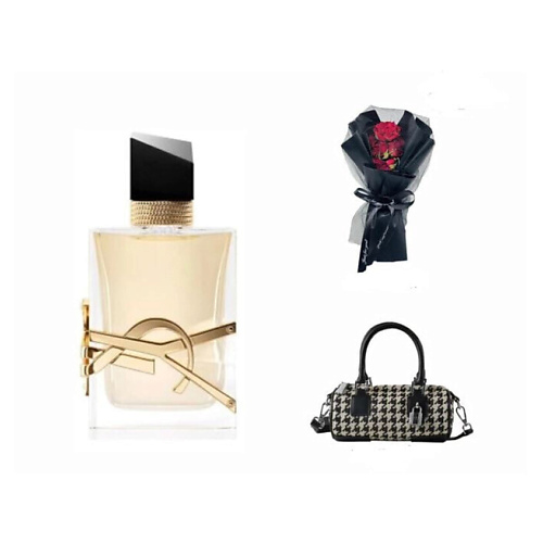 YVES SAINT LAURENT Парфюмерный набор Libre +Букет+Сумка 50 #1
