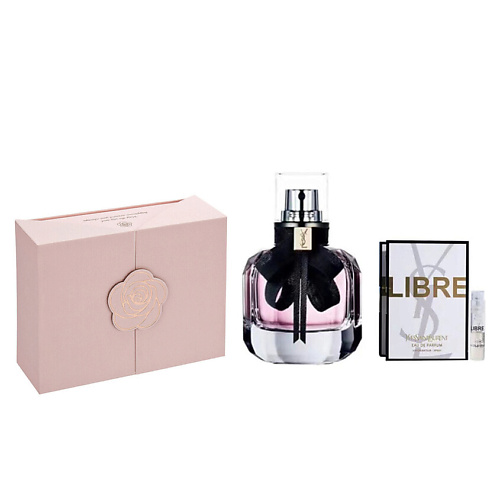 YVES SAINT LAURENT Парфюмерный набор Mon Paris+Пробник Libre+Коробка #1