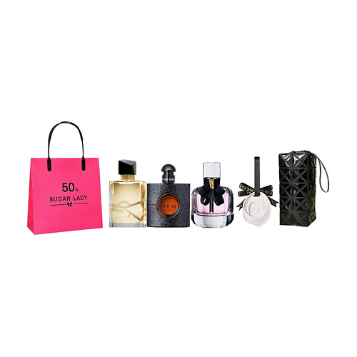 YVES SAINT LAURENT Парфюмерный наборau Libre+ Black Opium +Mon Paris+Ароматическая подвеска #1