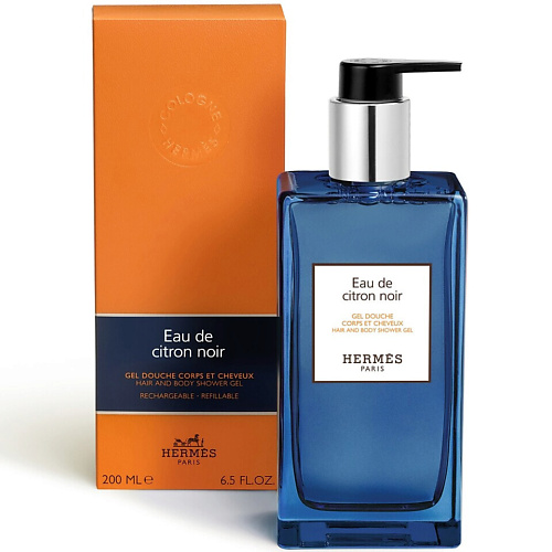 HERMÈS HERMES Парфюмированный гель-шампунь для тела и волос Eau De Citron Noir 200 #1