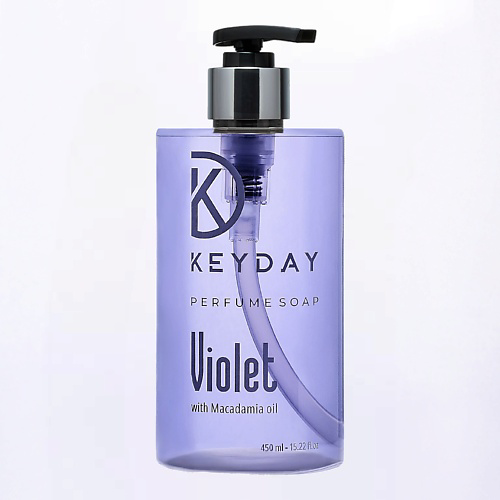 KEYDAY Жидкое мыло для рук и тела Violet парфюмированное #1