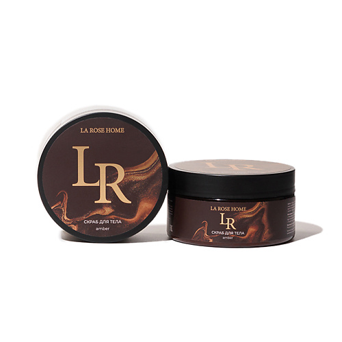 LA ROSE HOME Парфюмированный сахарный скраб для тела Amber 200 #1