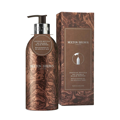MOLTON BROWN Гель для душа Re-charge Black Pepper  Infinite Bottle Limited 400 #1
