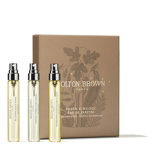 MOLTON BROWN Набор миниатюр Gift Set Woody & Aromatic #1