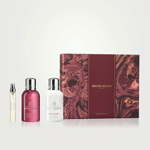 MOLTON BROWN Парфюмерный набор Fiery Pink Pepper Travel Collection #1