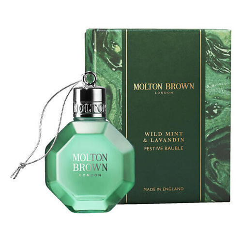 MOLTON BROWN Парфюмированный гель для душа Wild Mint & Lavandin Festive Bauble 75 #1