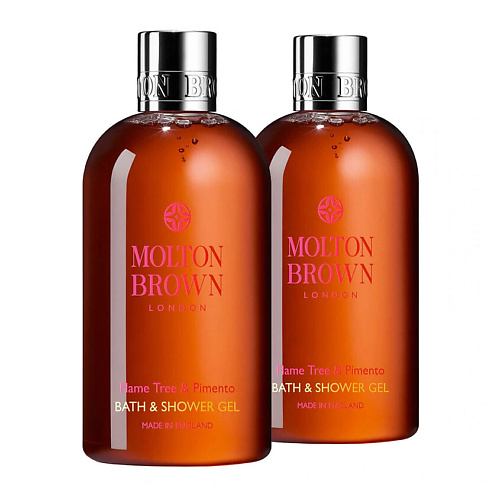 MOLTON BROWN Парфюмированный гель Flame Tree & Pimento Bath & Shower Gel Duo 600 #1