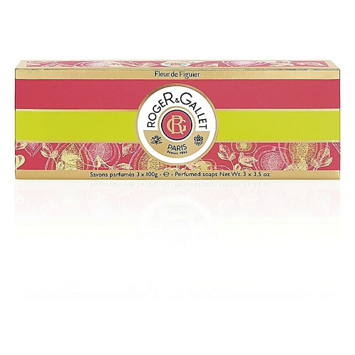 ROGER & GALLET Набор парфюмерного мыла Fleur de Figuier #1