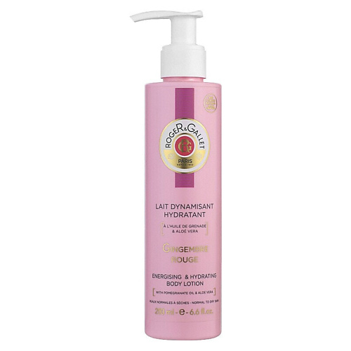 ROGER & GALLET Тонизирующий лосьон для тела с маслом граната Gingembre Rouge 400 #1