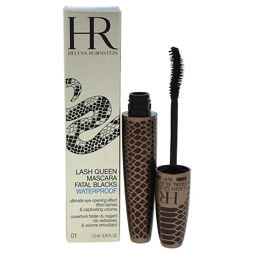 HELENA RUBINSTEIN Водостойкая тушь с эффектом накладных ресниц Lash Queen Fatal Blacks Waterproof #1