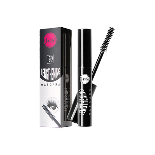 J. CAT BEAUTY Тушь для ресниц удлиняющая LOVE LIVE LASH #1