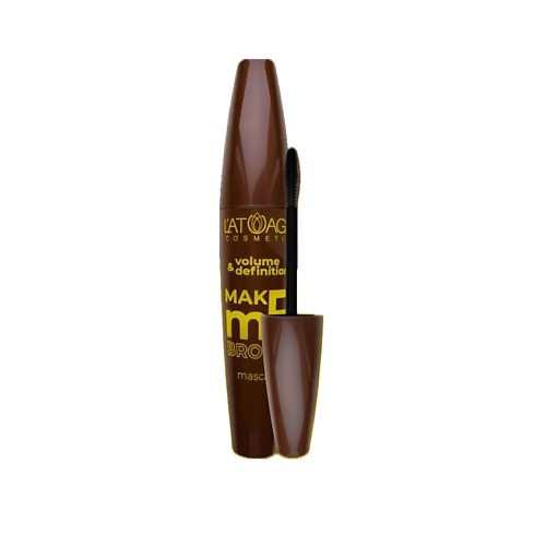 L'ATUAGE COSMETIC Тушь для ресниц "MAKE me BROWN" объем и разделение, 9г 9 #1