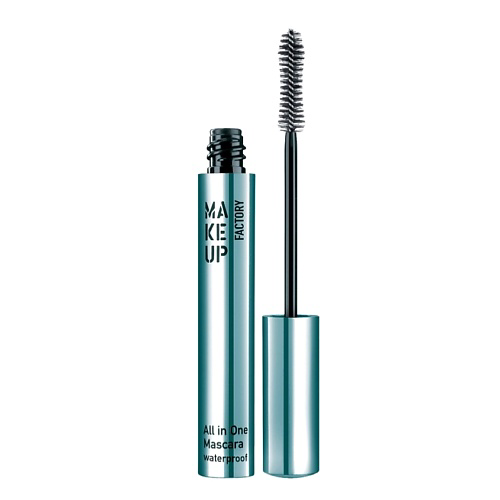 MAKE UP FACTORY Тушь для ресниц водостойкая All In One #1