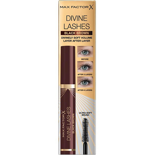 MAX FACTOR Объемная тушь для ресниц Divine Lashes #1