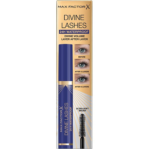 MAX FACTOR Водостойкая тушь для ресниц Divine Lashes 24H & Waterproof #1