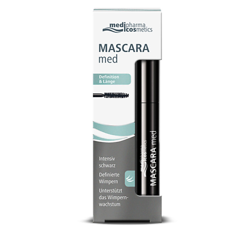 MEDIPHARMA COSMETICS Тушь для окрашивания и роста ресниц #1
