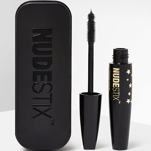 NUDESTIX Водостойкая удлиняющая тушь для ресниц Vegan Splashproof Mascara #1