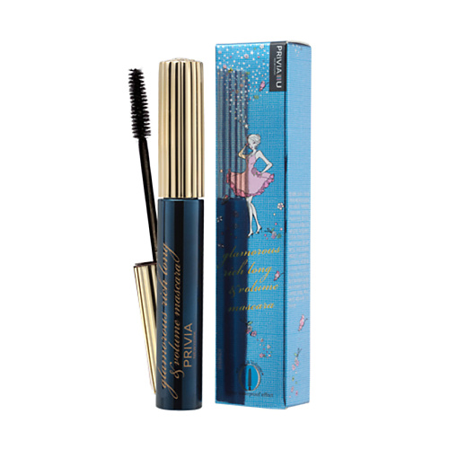 PRIVIA Тушь для ресниц Glamorous Rich Long & Volume Mascara #1