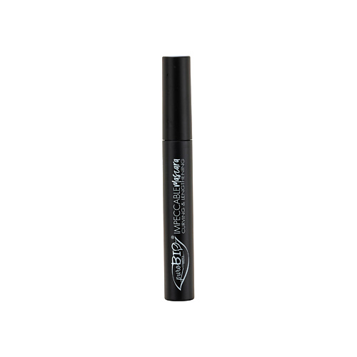 PUROBIO Тушь для ресниц удлиняющая черная MASCARA Impeccable curving and lengthening black #1