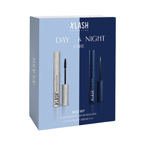 XLASH COSMETICS XLASH cosmetics Набор-дуэт DAY & NIGHT CARE DUO SET: термотушь и сыворотка для роста ресниц #1