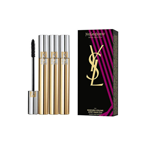 YVES SAINT LAURENT Набор тушей с эффектом накладных ресниц Trio Mascara Volume Effet Faux Cils #1