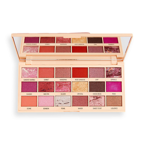 I HEART REVOLUTION Палетка теней для век CHOCOLATE Marble Rose Gold #1