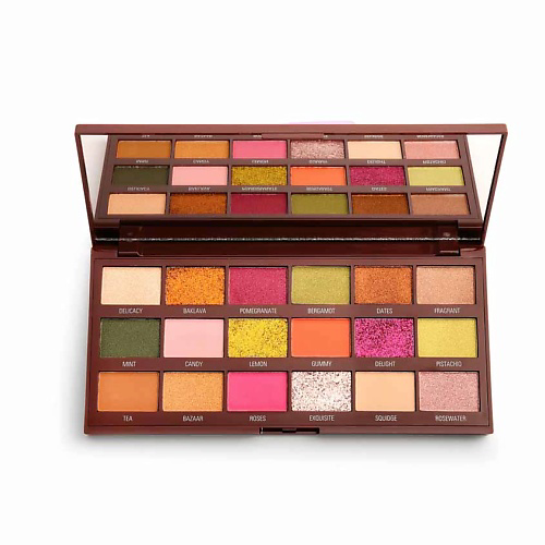 I HEART REVOLUTION Палетка теней для век CHOCOLATE Turkish Delight #1