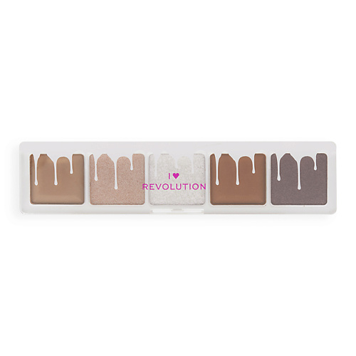I HEART REVOLUTION Палетка теней для век Mini Chocolate Shadow Palette #1