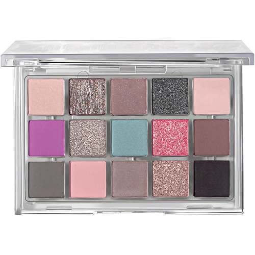 INFLUENCE BEAUTY Палетка теней CYBER из 15 оттенков #1