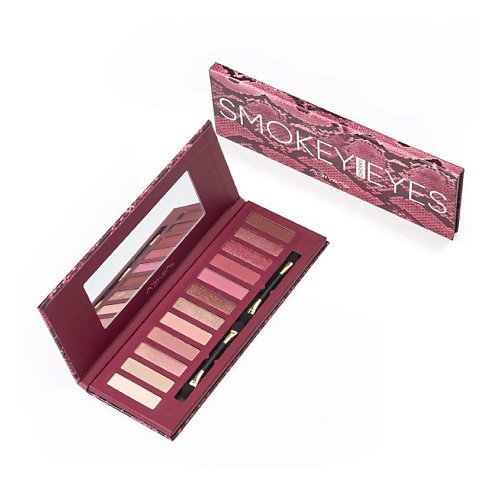 ЛЭТУАЛЬ Палитра для макияжа глаз Smokey eyes cherry #1