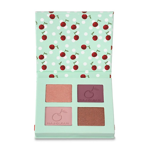 NAJ OLEARI Палетка теней для глаз CHERRY DREAM EYESHADOW #1