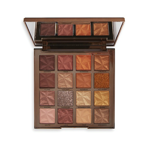 REVOLUTION PRO Палетка теней для глаз GODDESS GLOW ULTIMATE SHADOW #1