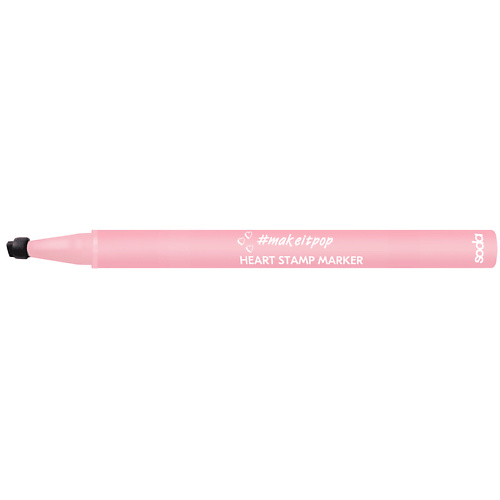 SODA HEART STAMP MARKER #makeitpop Маркер для глаз в форме сердца #1