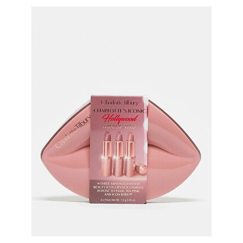 CHARLOTTE TILBURY Набор для губ Hollywood Iconic Mini Lip Trio #1