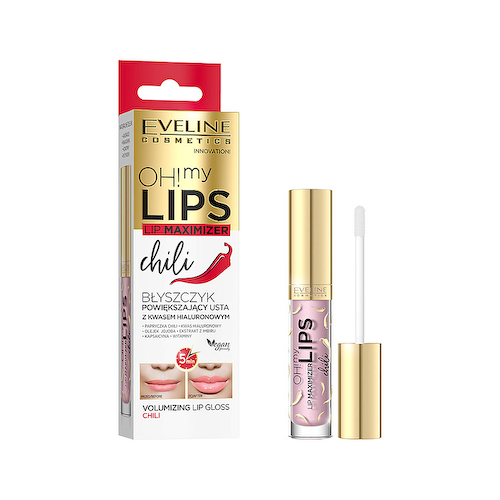 EVELINE Блеск для губ с перцем чили Oh! My Lips Lip Maximizer #1