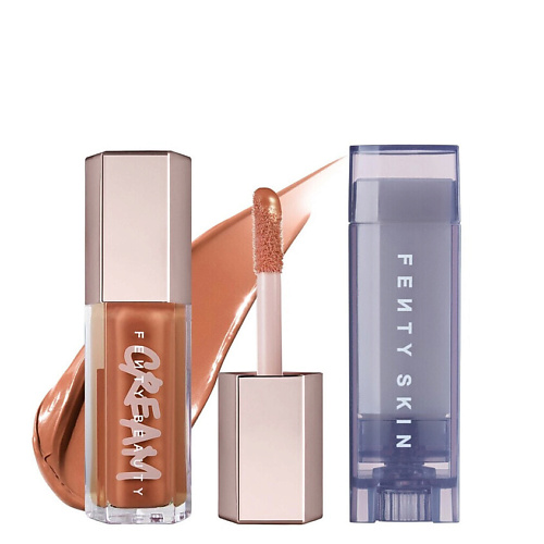 FENTY BEAUTY Сияющий оттеночный блеск-бальзам GLOSS CREAM X LUX BALM #1