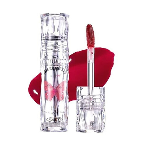 FLORTTE Блеск для губ Butterfly Hello Beauty Lip Lacquer #1