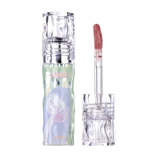 FLORTTE Увлажняющий блеск для губ Girl's World Lip Lacquer #1