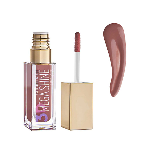 GOLDEN ROSE Блеск для губ 3D Mega Shine Lipgloss #1