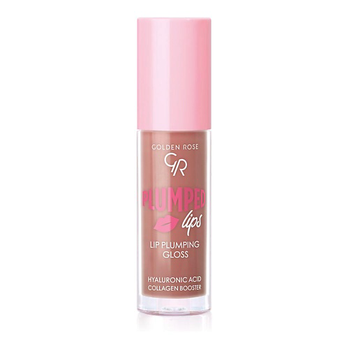 GOLDEN ROSE Блеск для губ GR PLUMPED LIPS LIP PLUMPING GLOSS #1