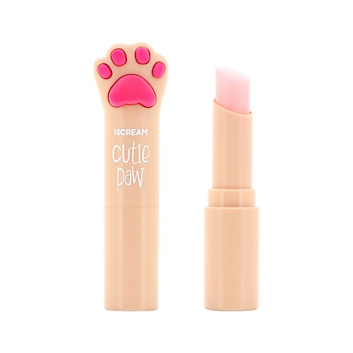 ISCREAM Блеск для губ CUTIE PAW с эффектом ph #1