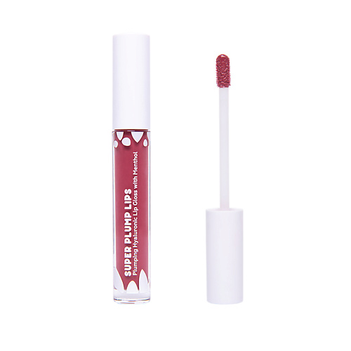 ЛЭТУАЛЬ Гиалуроновый блеск-плампер для губ с ментолом SUPER PLUMP LIPS Plumping Hyaluronic Lip Gloss with Menthol #1
