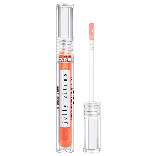 LUXVISAGE Блеск-бальзам для губ питание Jelly Citrus #1